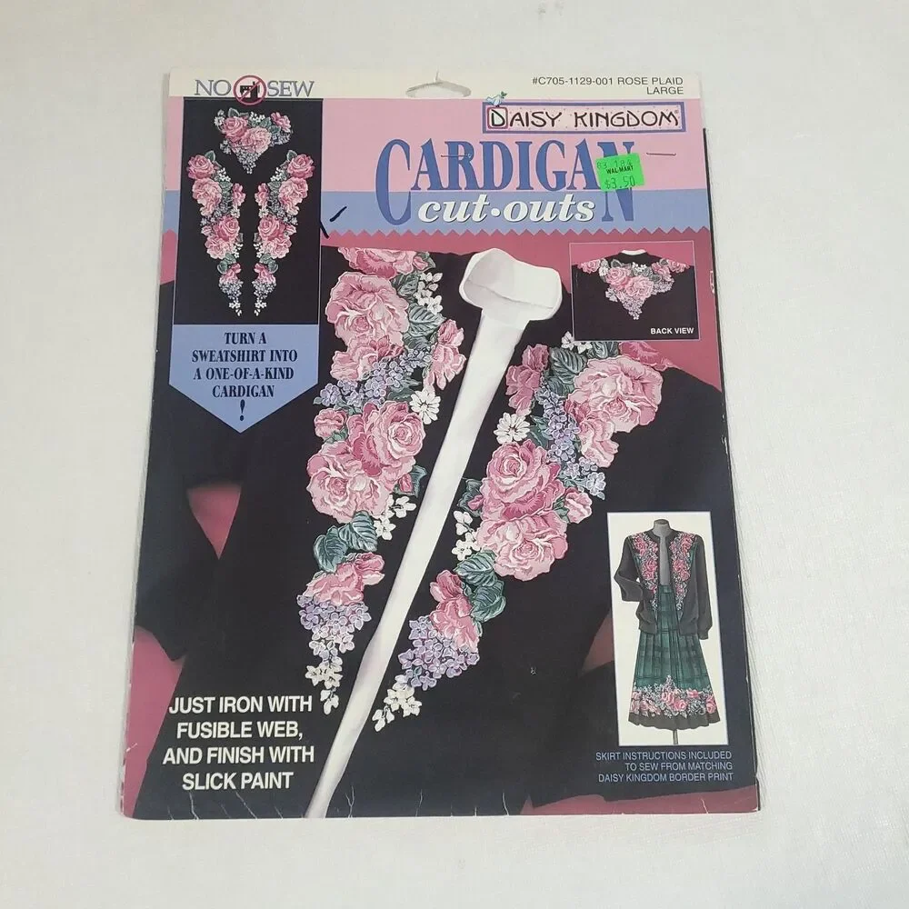 Vtg Daisy‎ Kingdom Lot 14 Fabric Appliques Cut Outs Rub On Transfers 1990s